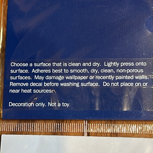 Set of 3 patriotic removable glitter decals - Picture 7 of 7